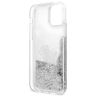 Karl Lagerfeld KLHCP12MGCFS iPhone 12/12 Pro 6,1" srebrny/silver hardcase Liquid Glitter Choupette Fun na NearMe.pl