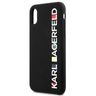 Karl Lagerfeld KLHCPXBHWHBK iPhone X/XS hardcase czarny/black Glossy Bauhaus na NearMe.pl