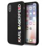 Karl Lagerfeld KLHCPXBHWHBK iPhone X/XS hardcase czarny/black Glossy Bauhaus na NearMe.pl
