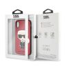 Karl Lagerfeld KLHCPXIKPURE iPhone X/XShardcase czerwony/red Ikonic Karl Fullbody na NearMe.pl