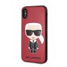 Karl Lagerfeld KLHCPXIKPURE iPhone X/XShardcase czerwony/red Ikonic Karl Fullbody na NearMe.pl