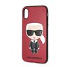 Karl Lagerfeld KLHCPXIKPURE iPhone X/XShardcase czerwony/red Ikonic Karl Fullbody na NearMe.pl
