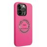 Karl Lagerfeld KLHCP14LSRSGRCF iPhone 14 Pro 6,1" hardcase różowy/pink Silicone RSG na NearMe.pl