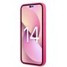 Karl Lagerfeld KLHCP14LSRSGRCF iPhone 14 Pro 6,1" hardcase różowy/pink Silicone RSG na NearMe.pl