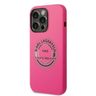 Karl Lagerfeld KLHCP14LSRSGRCF iPhone 14 Pro 6,1" hardcase różowy/pink Silicone RSG na NearMe.pl