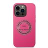 Karl Lagerfeld KLHCP14LSRSGRCF iPhone 14 Pro 6,1" hardcase różowy/pink Silicone RSG na NearMe.pl
