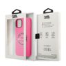 Karl Lagerfeld KLHCP14SSRSGRCF iPhone 14/ 15 / 13 6,1" hardcase różowy/pink Silicone RSG na NearMe.pl