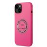 Karl Lagerfeld KLHCP14SSRSGRCF iPhone 14/ 15 / 13 6,1" hardcase różowy/pink Silicone RSG na NearMe.pl