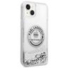 Karl Lagerfeld KLHCP14SLCRSGRS iPhone 14/ 15 / 13 6,1" srebrny/silver hardcase Liquid Glitter RSG na NearMe.pl