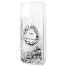 Karl Lagerfeld KLHCP14SLCRSGRS iPhone 14/ 15 / 13 6,1" srebrny/silver hardcase Liquid Glitter RSG na NearMe.pl