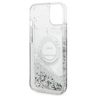 Karl Lagerfeld KLHCP14SLCRSGRS iPhone 14/ 15 / 13 6,1" srebrny/silver hardcase Liquid Glitter RSG na NearMe.pl