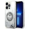 Karl Lagerfeld KLHCP14XLCRSGRS iPhone 14 Pro Max 6,7" srebrny/silver hardcase Liquid Glitter RSG na NearMe.pl