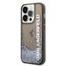 Karl Lagerfeld KLHCP14XLCKVK iPhone 14 Pro Max 6,7" czarny/black hardcase Liquid Glitter Elong na NearMe.pl