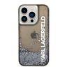 Karl Lagerfeld KLHCP14XLCKVK iPhone 14 Pro Max 6,7" czarny/black hardcase Liquid Glitter Elong na NearMe.pl