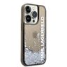 Karl Lagerfeld KLHCP14XLCKVK iPhone 14 Pro Max 6,7" czarny/black hardcase Liquid Glitter Elong na NearMe.pl