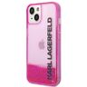 Karl Lagerfeld KLHCP14MLCKVF iPhone 14 Plus / 15 Plus 6,7" różowy/pink hardcase Liquid Glitter Elong na NearMe.pl