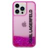 Karl Lagerfeld KLHCP14XLCKVF iPhone 14 Pro Max 6,7" różowy/pink hardcase Liquid Glitter Elong na NearMe.pl