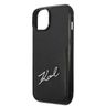 Karl Lagerfeld KLHCP14SCSSK iPhone 14 / 15 / 13 6,1" hardcase czarny/black Signature Logo Cardslot na NearMe.pl