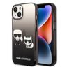 Karl Lagerfeld KLHCP14STGKCK iPhone 14 / 15 / 13 6,1" hardcase czarny/black Gradient Ikonik Karl & Choupette na NearMe.pl