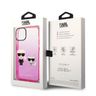 Karl Lagerfeld KLHCP14STGKCP iPhone 14 / 15 / 13 6,1" hardcase różowy/pink Gradient Ikonik Karl & Choupette na NearMe.pl