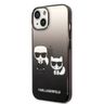 Karl Lagerfeld KLHCP14MTGKCK iPhone 14Plus / 15 Plus 6,7" hardcase czarny/black Gradient Ikonik Karl & Choupette na NearMe.pl