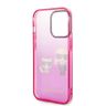 Karl Lagerfeld KLHCP14LTGKCP iPhone 14 Pro 6,1" hardcase różowy/pink Gradient Ikonik Karl & Choupette na NearMe.pl