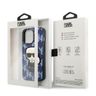 Karl Lagerfeld KLHCP13LPMNIKBL iPhone 13 Pro / 13 6,1" hardcase niebieski/blue Monogram Ikonik Patch na NearMe.pl
