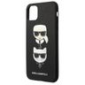 Karl Lagerfeld KLHCN65SAKICKCBK iPhone 11 Pro Max 6,5" czarny/black hardcase Saffiano Karl&Choupette Head na NearMe.pl