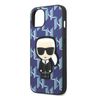 Karl Lagerfeld KLHCP13MPMNIKBL iPhone 13/ 14 / 15 6,1" hardcase niebieski/blue Monogram Ikonik Patch na NearMe.pl