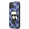Karl Lagerfeld KLHCP13MPMNIKBL iPhone 13/ 14 / 15 6,1" hardcase niebieski/blue Monogram Ikonik Patch na NearMe.pl
