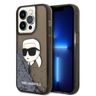 Karl Lagerfeld KLHCP14LLNKHCK iPhone 14 Pro 6,1" czarny/black hardcase Glitter Karl Head na NearMe.pl