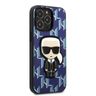 Karl Lagerfeld KLHCP13XPMNIKBL iPhone 13 Pro Max 6,7" hardcase niebieski/blue Monogram Ikonik Patch na NearMe.pl
