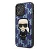 Karl Lagerfeld KLHCP13XPMNIKBL iPhone 13 Pro Max 6,7" hardcase niebieski/blue Monogram Ikonik Patch na NearMe.pl