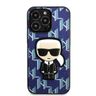 Karl Lagerfeld KLHCP13XPMNIKBL iPhone 13 Pro Max 6,7" hardcase niebieski/blue Monogram Ikonik Patch na NearMe.pl
