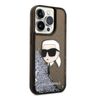 Karl Lagerfeld KLHCP14XLNKHCK iPhone 14 Pro Max 6,7" czarny/black hardcase Glitter Karl Head na NearMe.pl