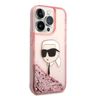 Karl Lagerfeld KLHCP14XLNKHCP iPhone 14 Pro Max 6,7" różowy/pink hardcase Glitter Karl Head na NearMe.pl