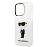 Karl Lagerfeld KLHCP14LHNIKTCT iPhone 14 Pro 6,1" transparent hardcase Ikonik Karl Lagerfeld na NearMe.pl