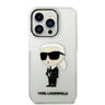 Karl Lagerfeld KLHCP14LHNIKTCT iPhone 14 Pro 6,1" transparent hardcase Ikonik Karl Lagerfeld na NearMe.pl