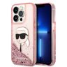 Karl Lagerfeld KLHCP14LLNKHCP iPhone 14 Pro 6,1" różowy/pink hardcase Glitter Karl Head na NearMe.pl