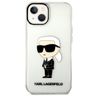 Karl Lagerfeld KLHCP14SHNIKTCT iPhone 14/ 15 / 13 6,1" transparent hardcase Ikonik Karl Lagerfeld na NearMe.pl