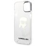 Karl Lagerfeld KLHCP14MHNIKTCT iPhone 14 Plus / 15 Plus 6,7" transparent hardcase Ikonik Karl Lagerfeld na NearMe.pl