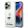 Karl Lagerfeld KLHCP14XHNCHTCT iPhone 14 Pro Max 6,7" transparent hardcase Ikonik Choupette na NearMe.pl
