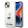 Karl Lagerfeld KLHCP14SHNCHTCT iPhone 14/ 15 / 13 6,1" transparent hardcase Ikonik Choupette na NearMe.pl