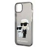 Karl Lagerfeld KLHCP14SHNKCTGK iPhone 14/ 15 / 13 6,1" czarny/black hardcase Glitter Karl&Choupette na NearMe.pl