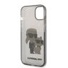 Karl Lagerfeld KLHCP14SHNKCTGK iPhone 14/ 15 / 13 6,1" czarny/black hardcase Glitter Karl&Choupette na NearMe.pl