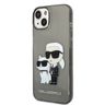 Karl Lagerfeld KLHCP14SHNKCTGK iPhone 14/ 15 / 13 6,1" czarny/black hardcase Glitter Karl&Choupette na NearMe.pl