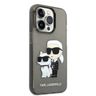 Karl Lagerfeld KLHCP14LHNKCTGK iPhone 14Pro 6,1" czarny/black hardcase Glitter Karl&Choupette na NearMe.pl