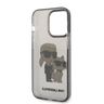 Karl Lagerfeld KLHCP14LHNKCTGK iPhone 14Pro 6,1" czarny/black hardcase Glitter Karl&Choupette na NearMe.pl
