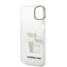 Karl Lagerfeld KLHCP14SHNKCTGT iPhone 14/ 15 / 13 6,1" transparent hardcase Glitter Karl&Choupette na NearMe.pl