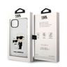 Karl Lagerfeld KLHCP14SHNKCTGT iPhone 14/ 15 / 13 6,1" transparent hardcase Glitter Karl&Choupette na NearMe.pl